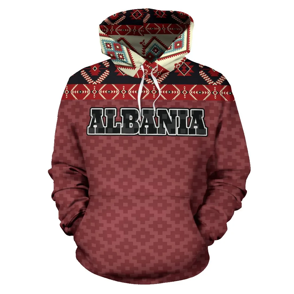 Albania All Over Hoodie - BN09