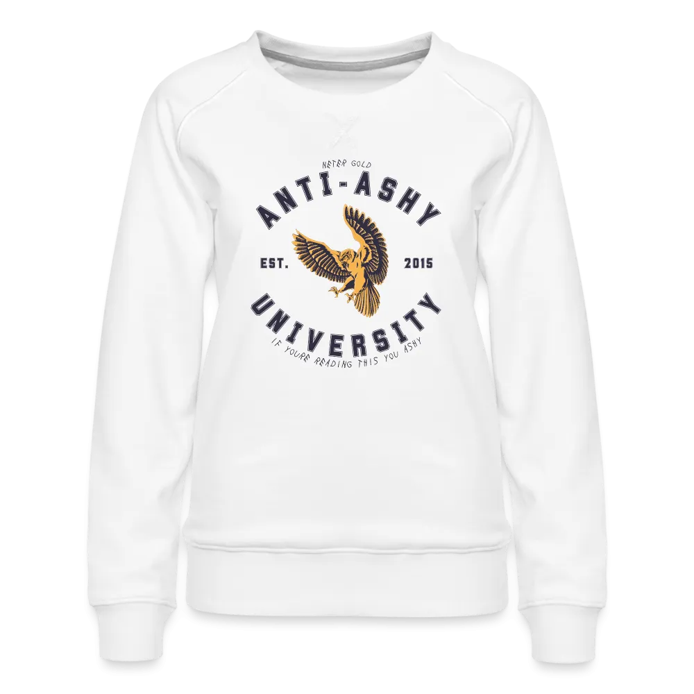 ANTI-ASHY UNIVERSITY (Blue) - Women’s Crewneck