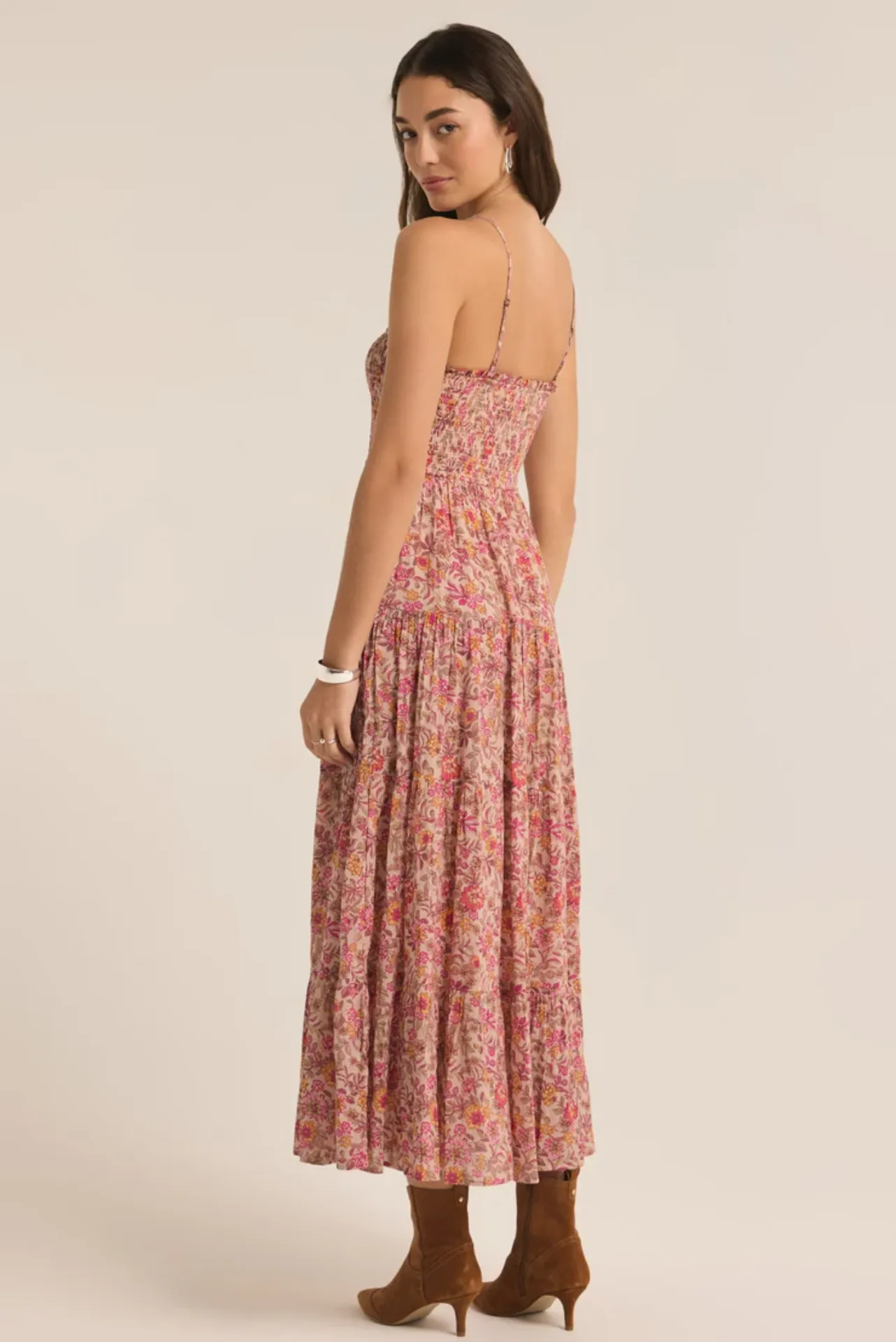 Balos Lima Floral Midi Dress