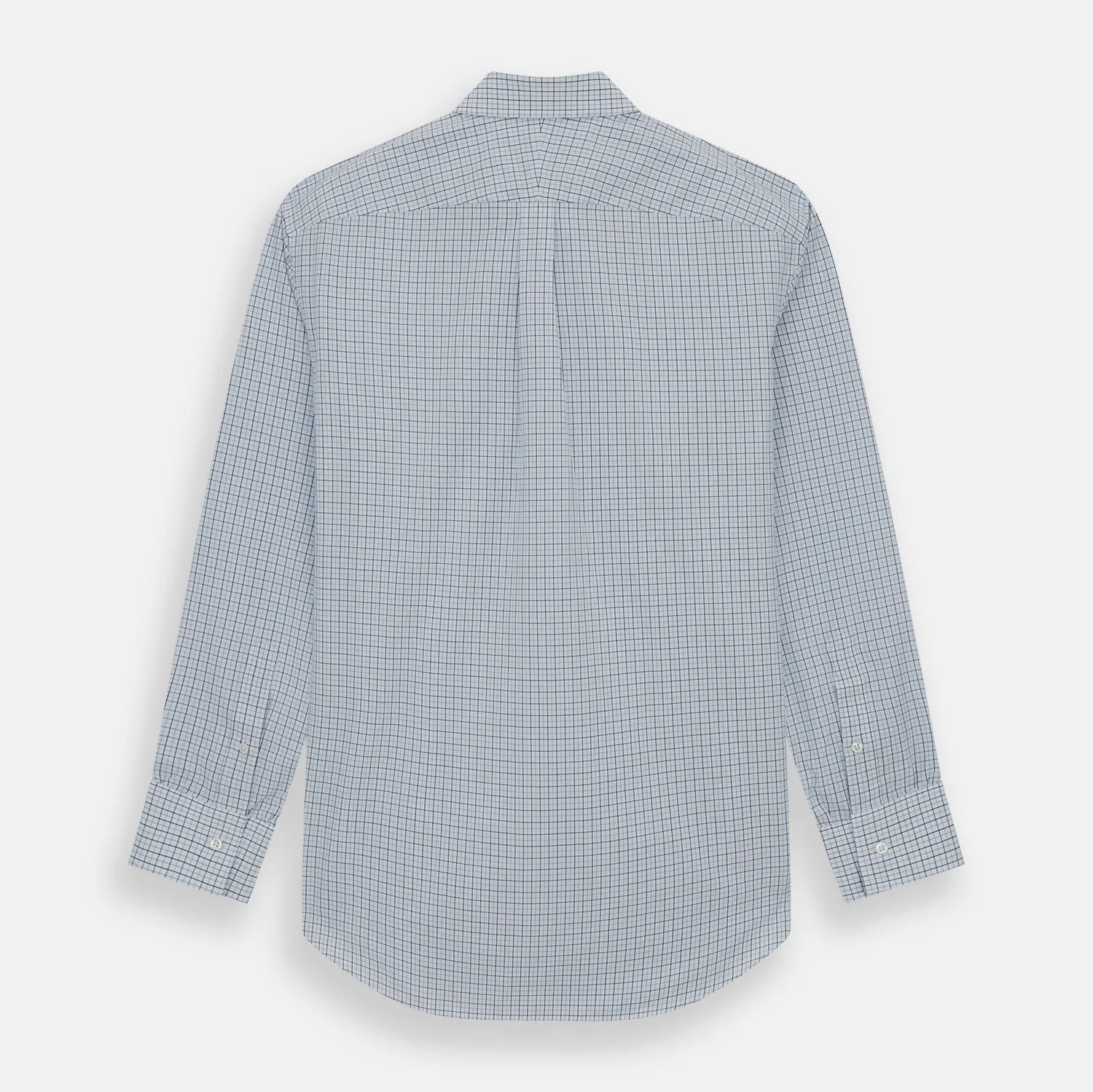 Blue Double Graph Check Richmond Shirt