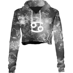 Cancer Crop Hoodie