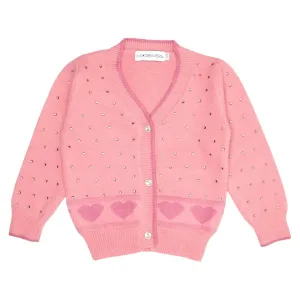 CELINE HEART CARDIGAN