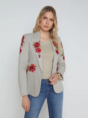 Clementine Embroidered Blazer