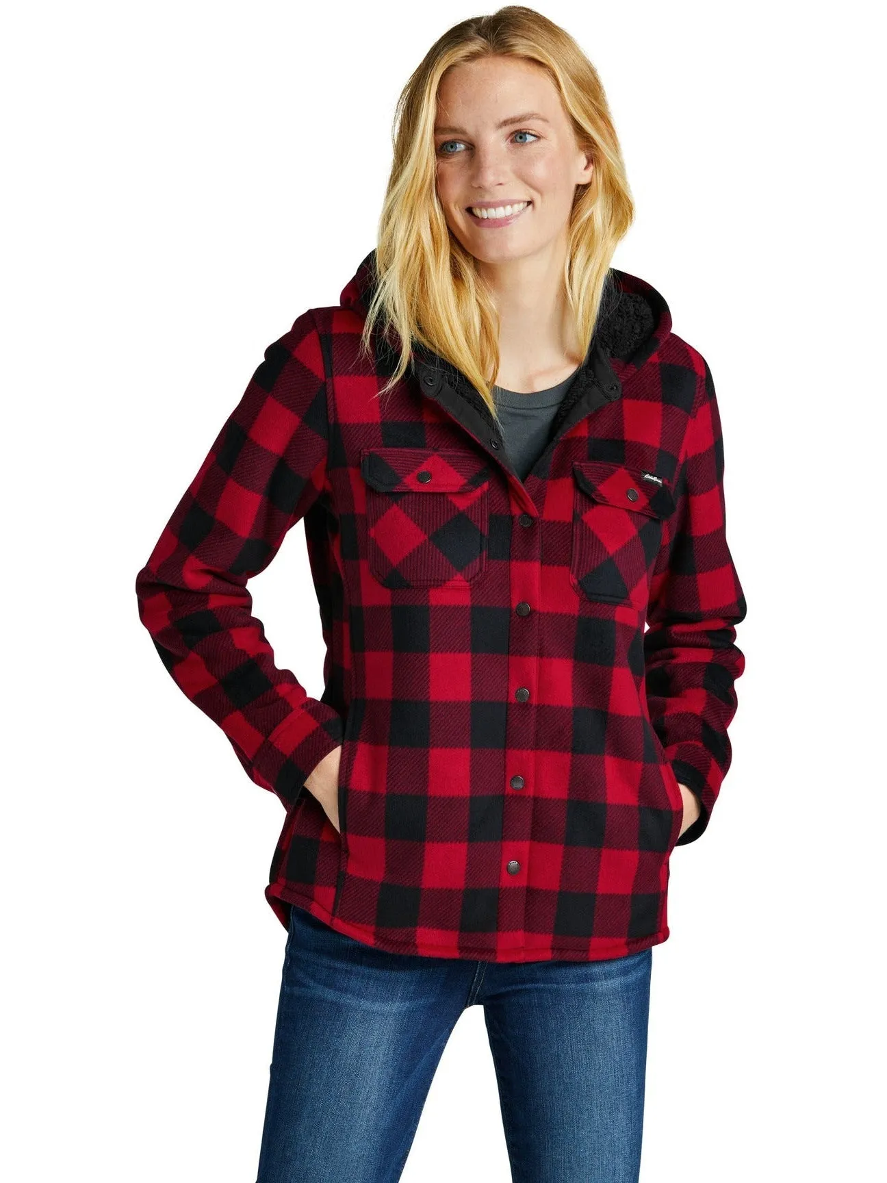 Eddie Bauer Ladies Woodland Shirt Jac