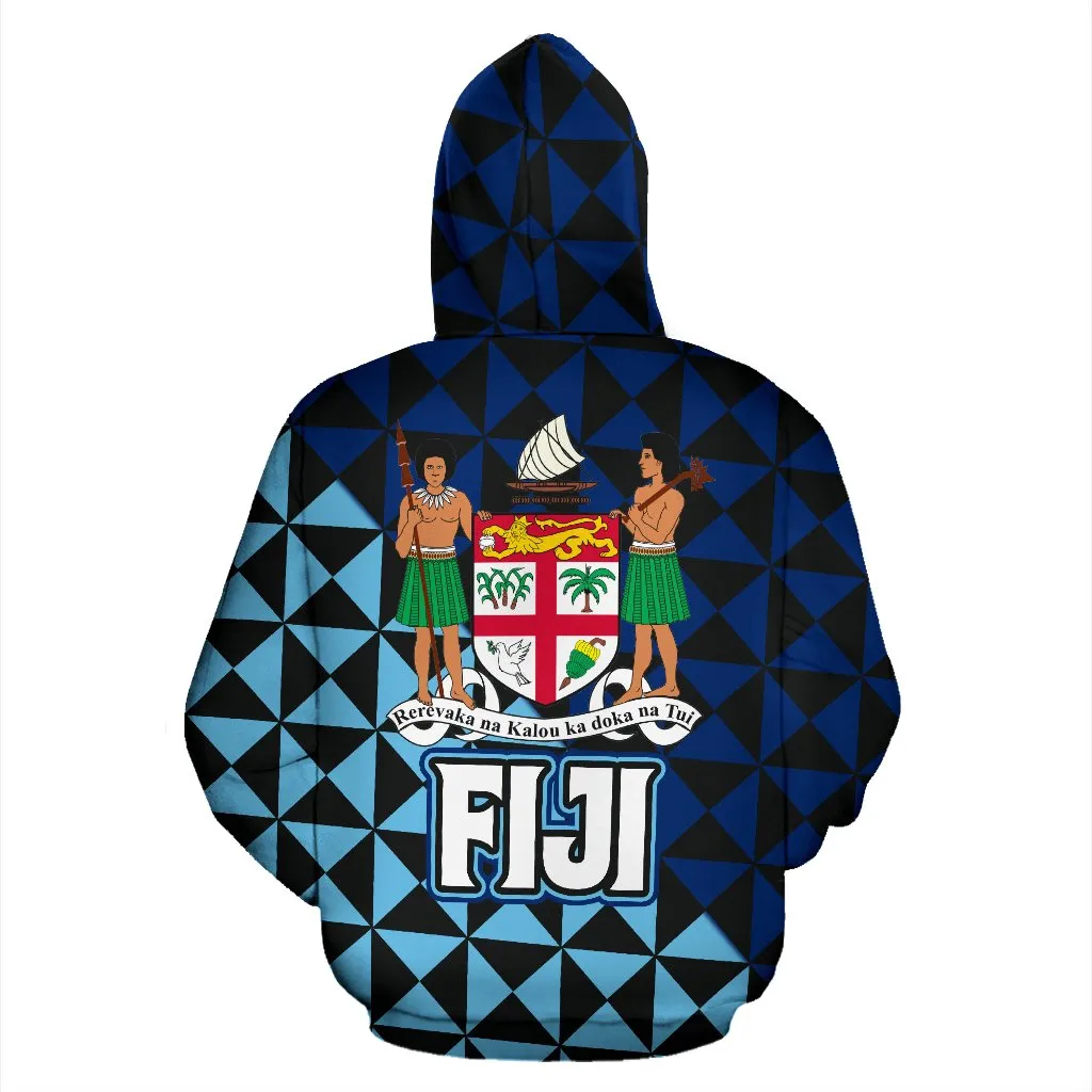 Fiji Hoodie Coat Of Arms New Style TH5