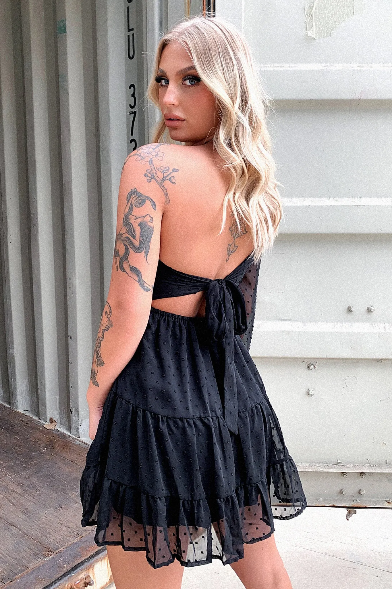 Georgia Dress - Black