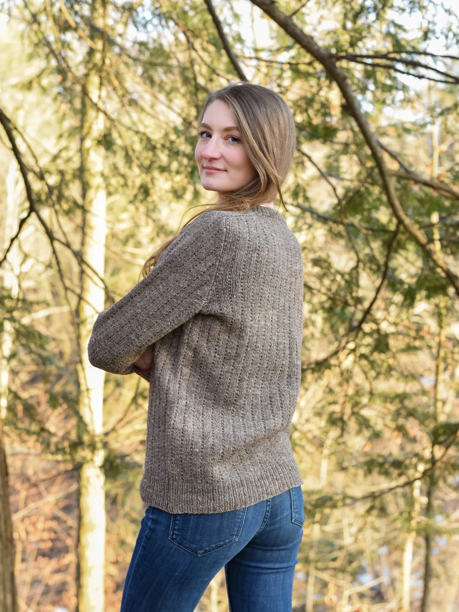 Her Home Office Cardigan <br/><small>knitting pattern</small>