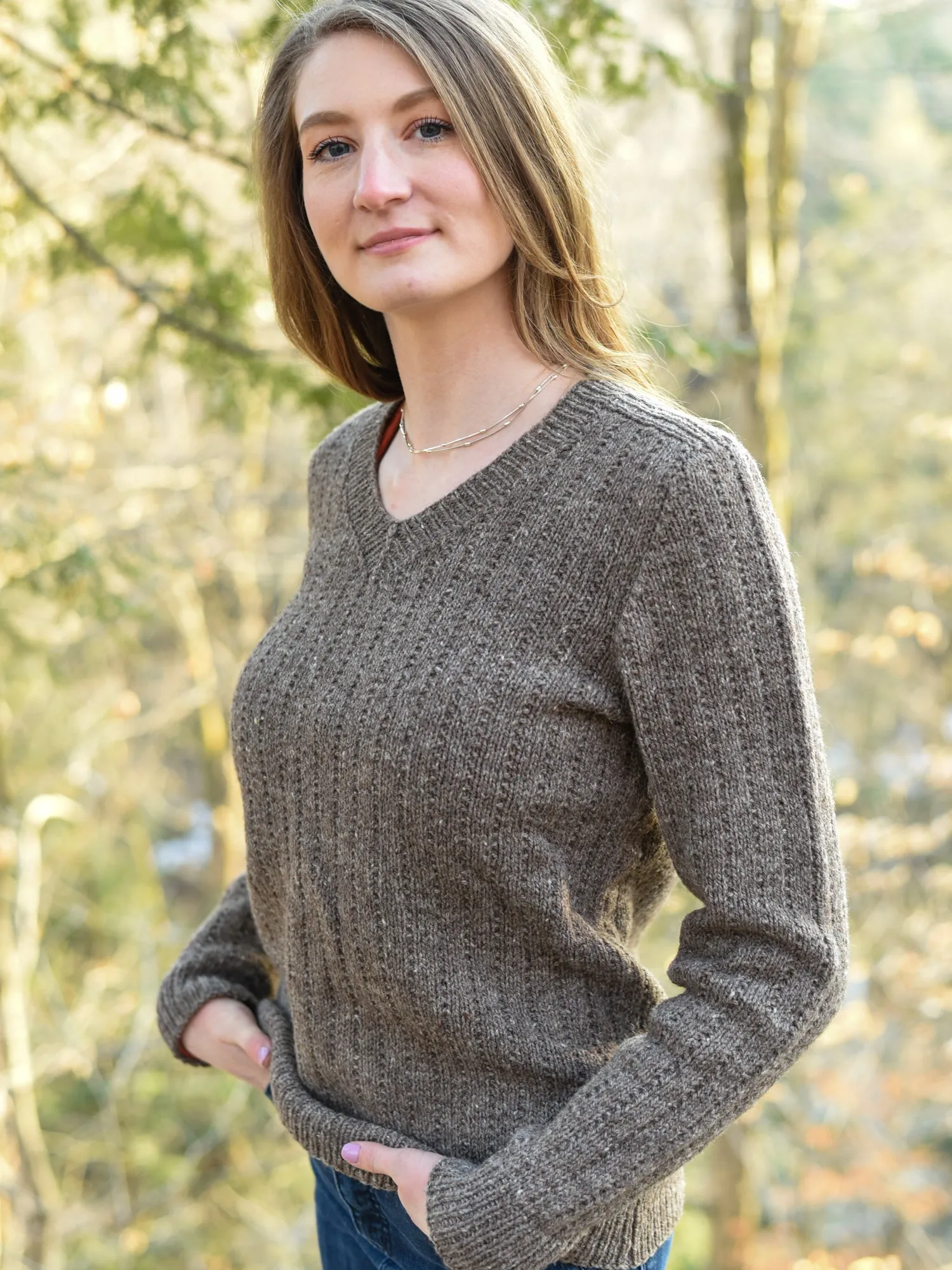 Her Home Office Cardigan <br/><small>knitting pattern</small>