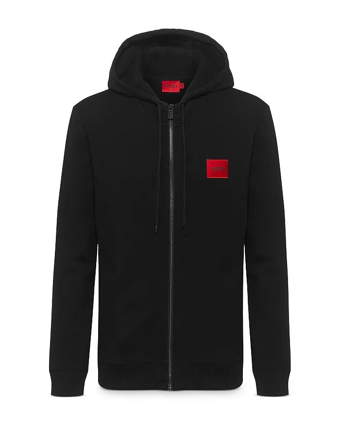 HUGO Daple French Terry Front Zip Hoodie