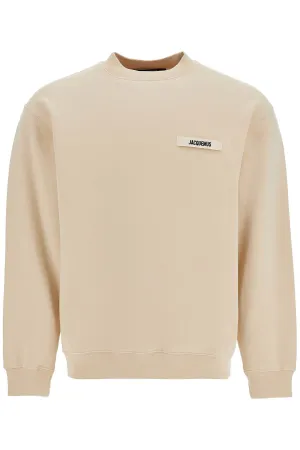 JACQUEMUS Felpa Girocollo Le Sweatshirt Gros Grain