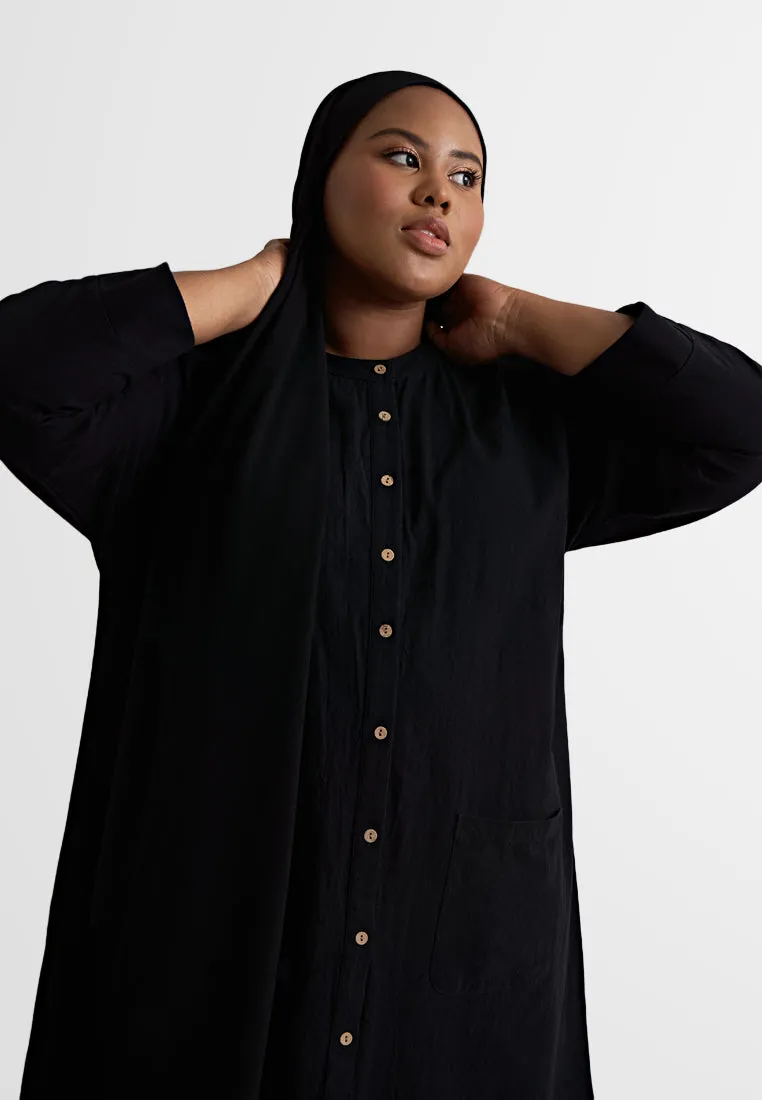 Keizi ZEN Long Button Tunic Top