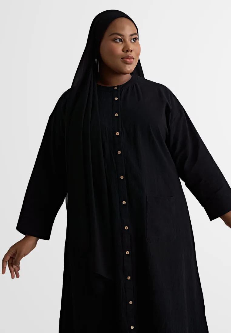 Keizi ZEN Long Button Tunic Top