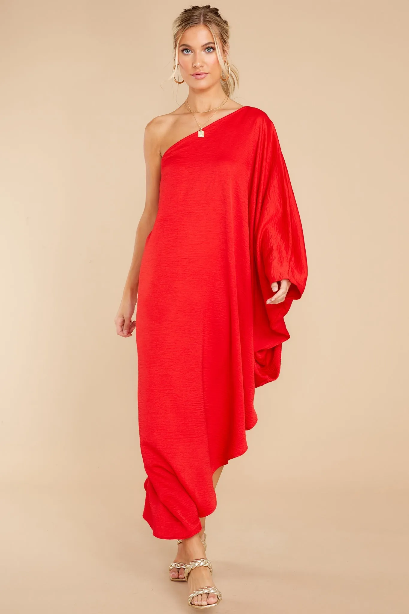 Like Royalty Red Maxi Dress