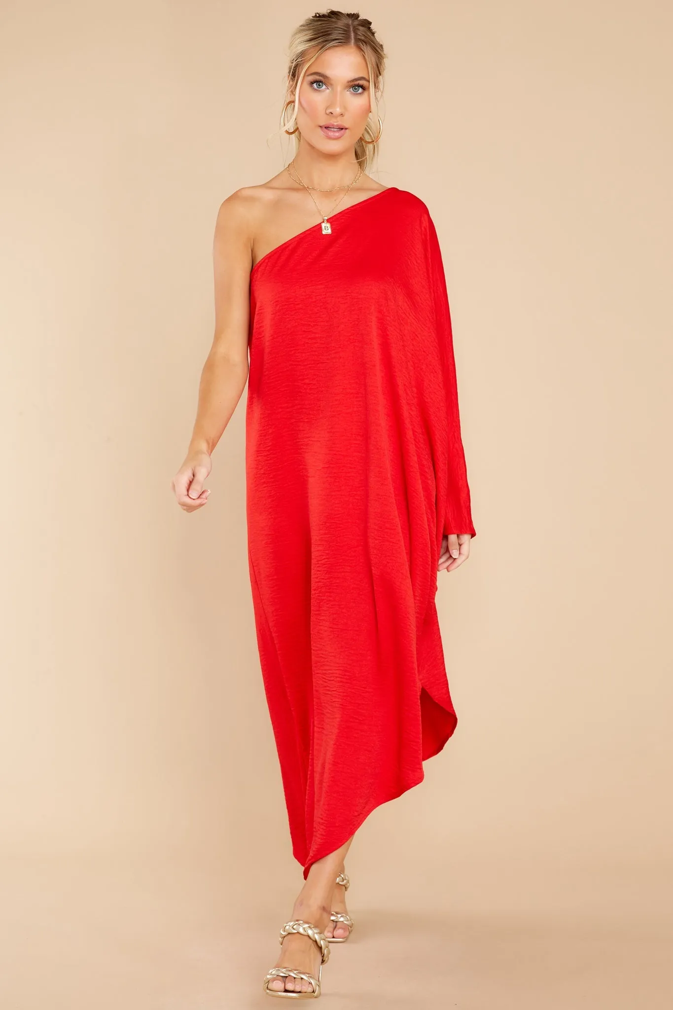 Like Royalty Red Maxi Dress