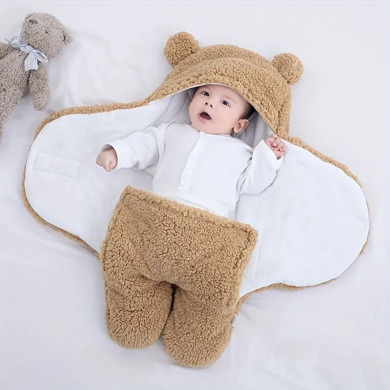 Little Gigglers World Winter Baby Bear Sleeping Bag