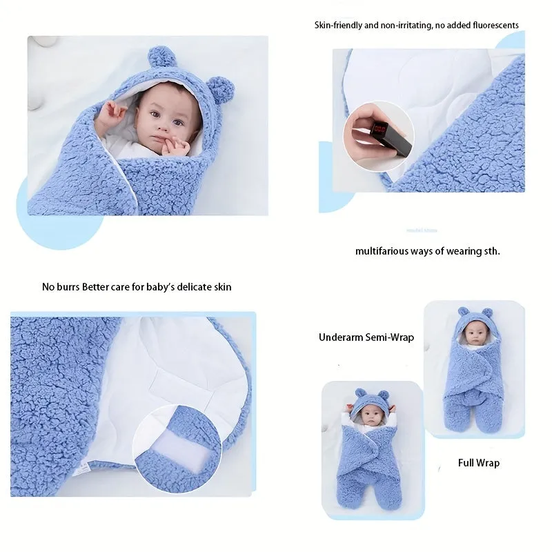 Little Gigglers World Winter Baby Bear Sleeping Bag