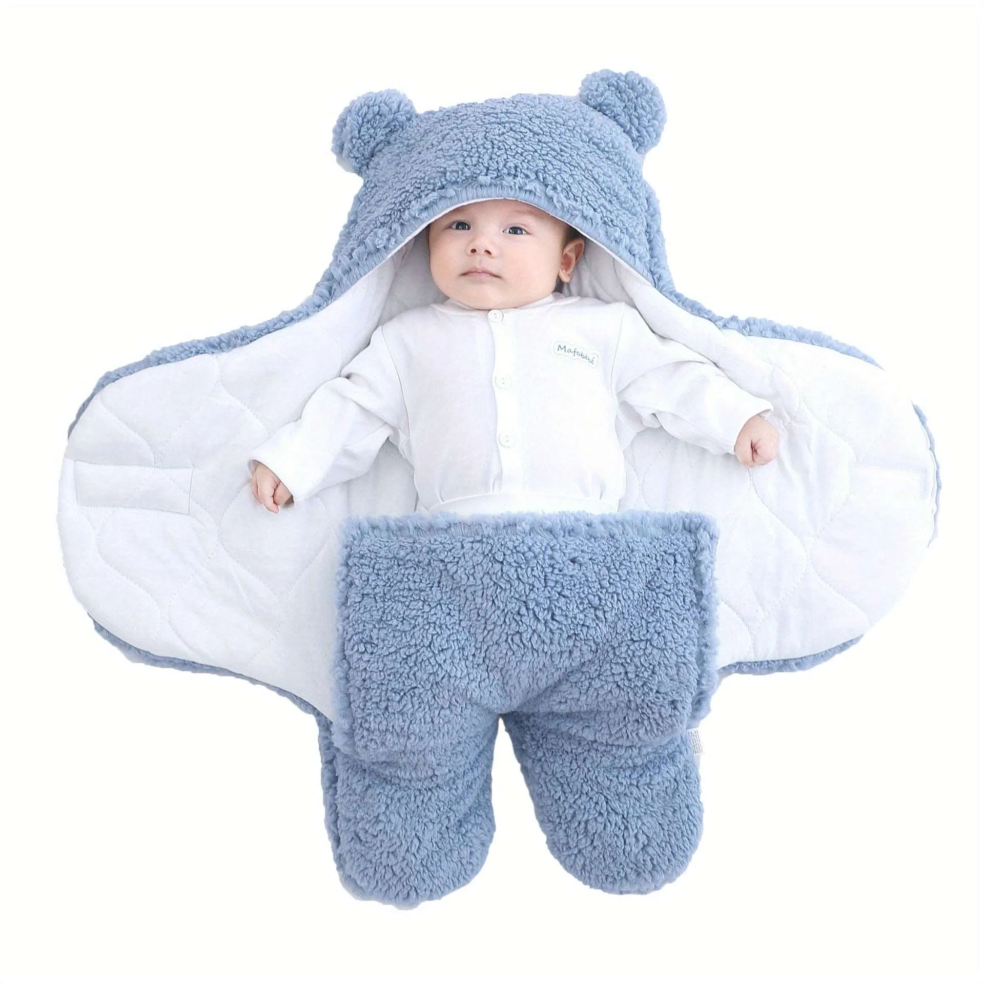 Little Gigglers World Winter Baby Bear Sleeping Bag