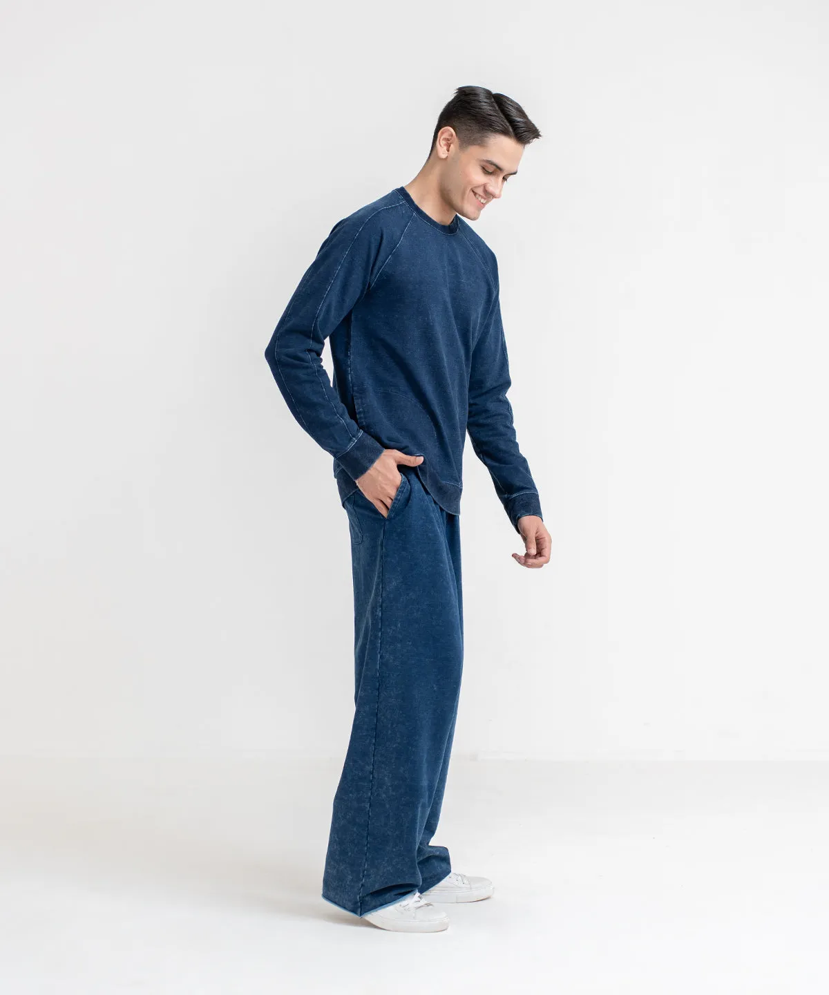 Men's Denim Straight Pants