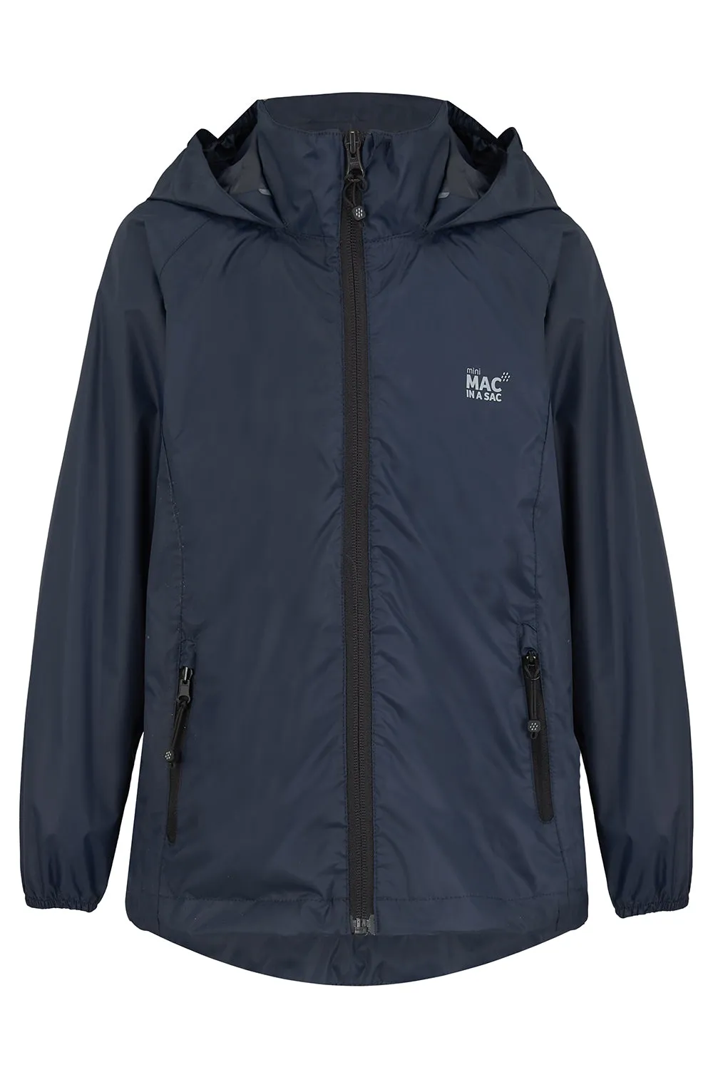 Origin Mini Packable Waterproof Kids Jacket - Navy