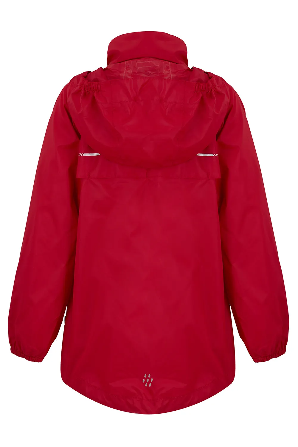 Origin Mini Packable Waterproof Kids Jacket - Red