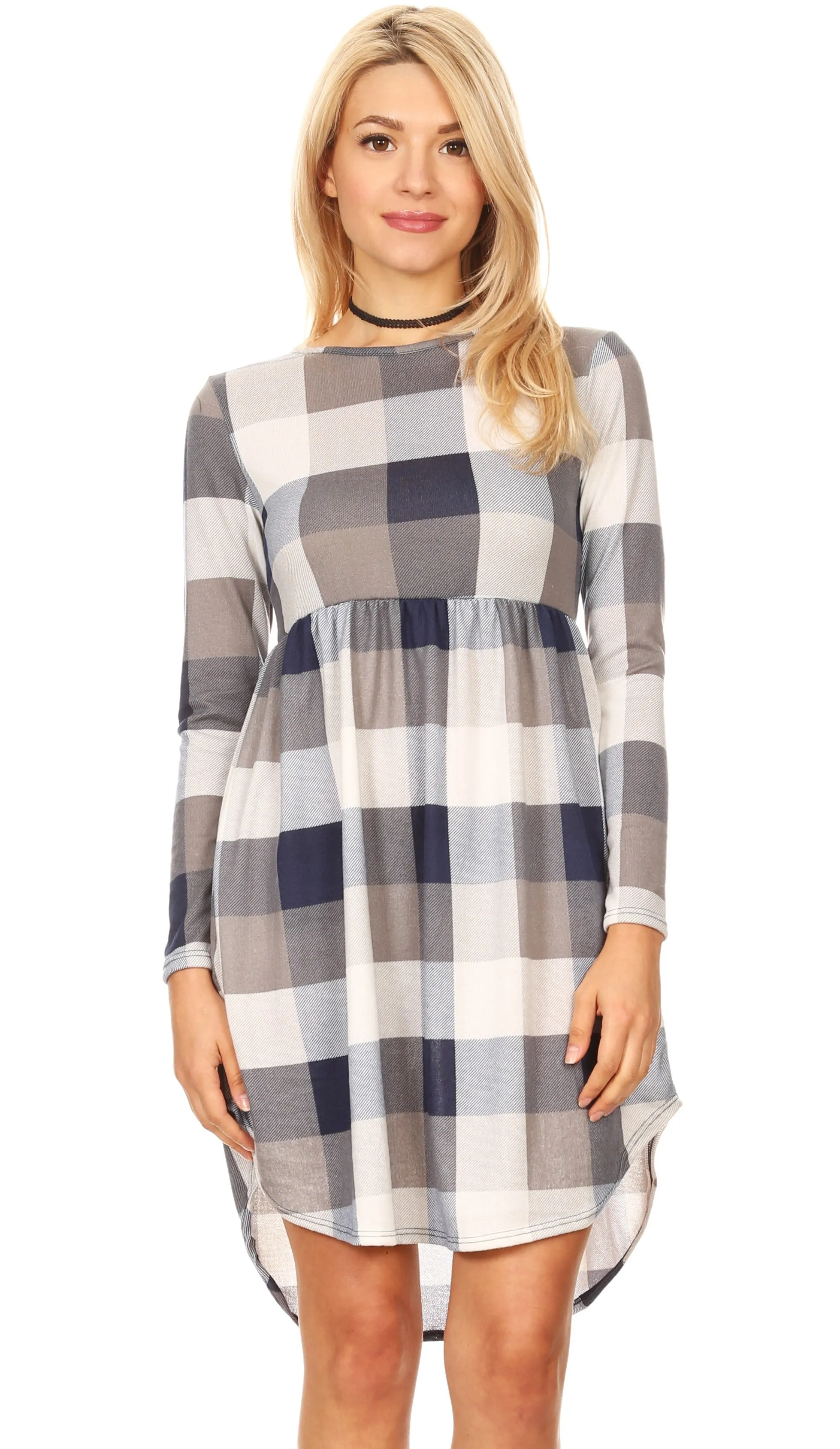 Party with Plaids Boho Dress