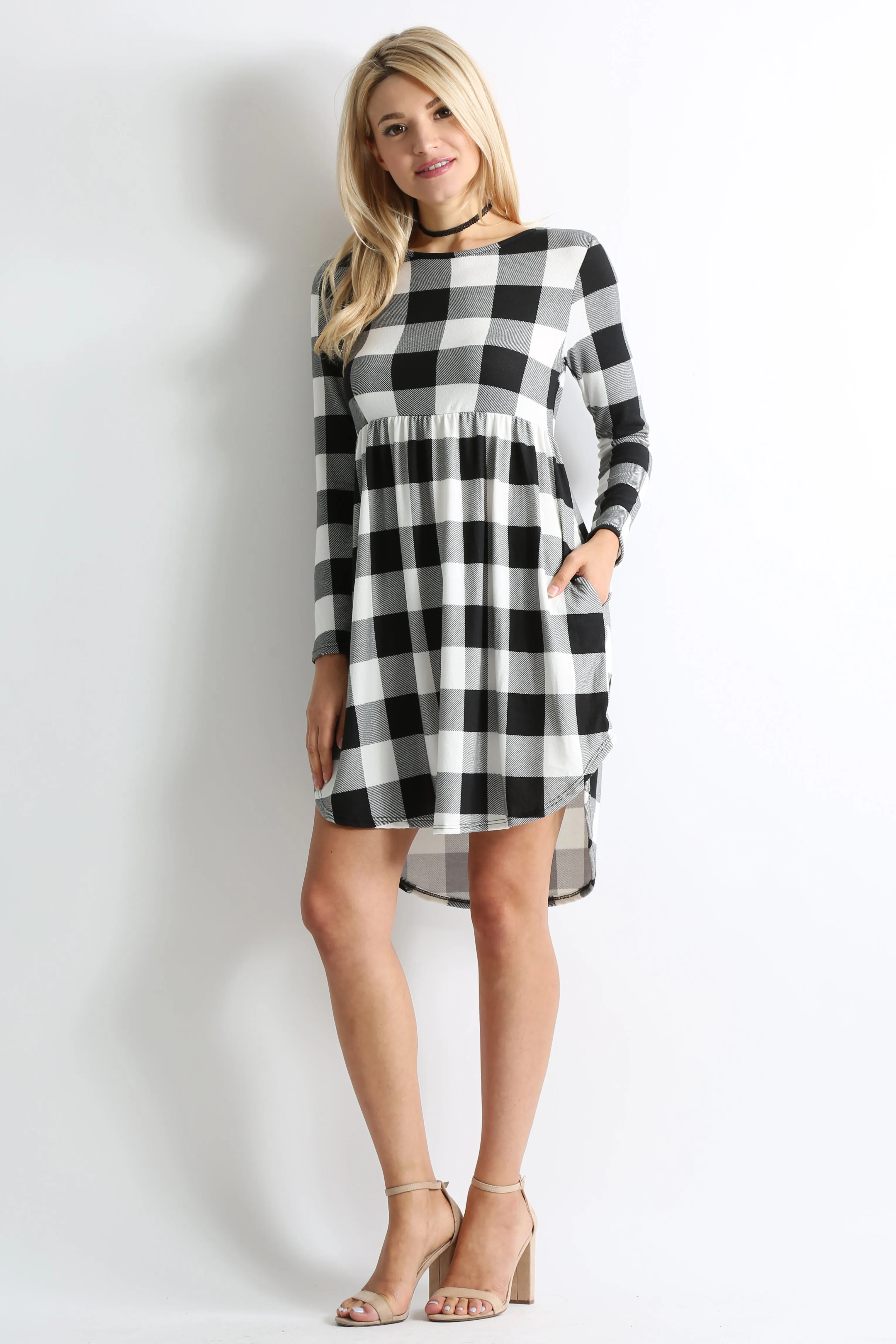 Party with Plaids Boho Dress