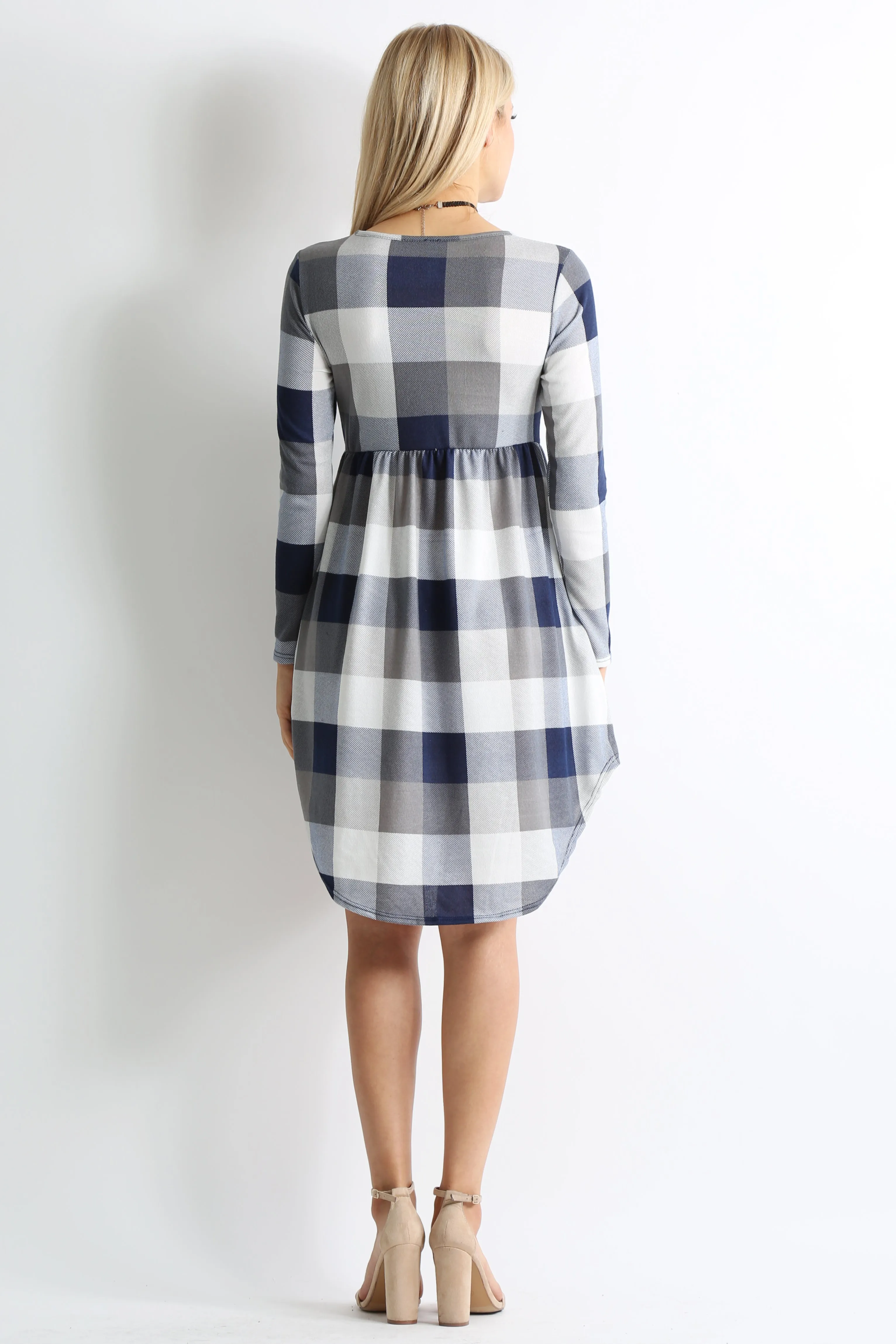 Party with Plaids Boho Dress