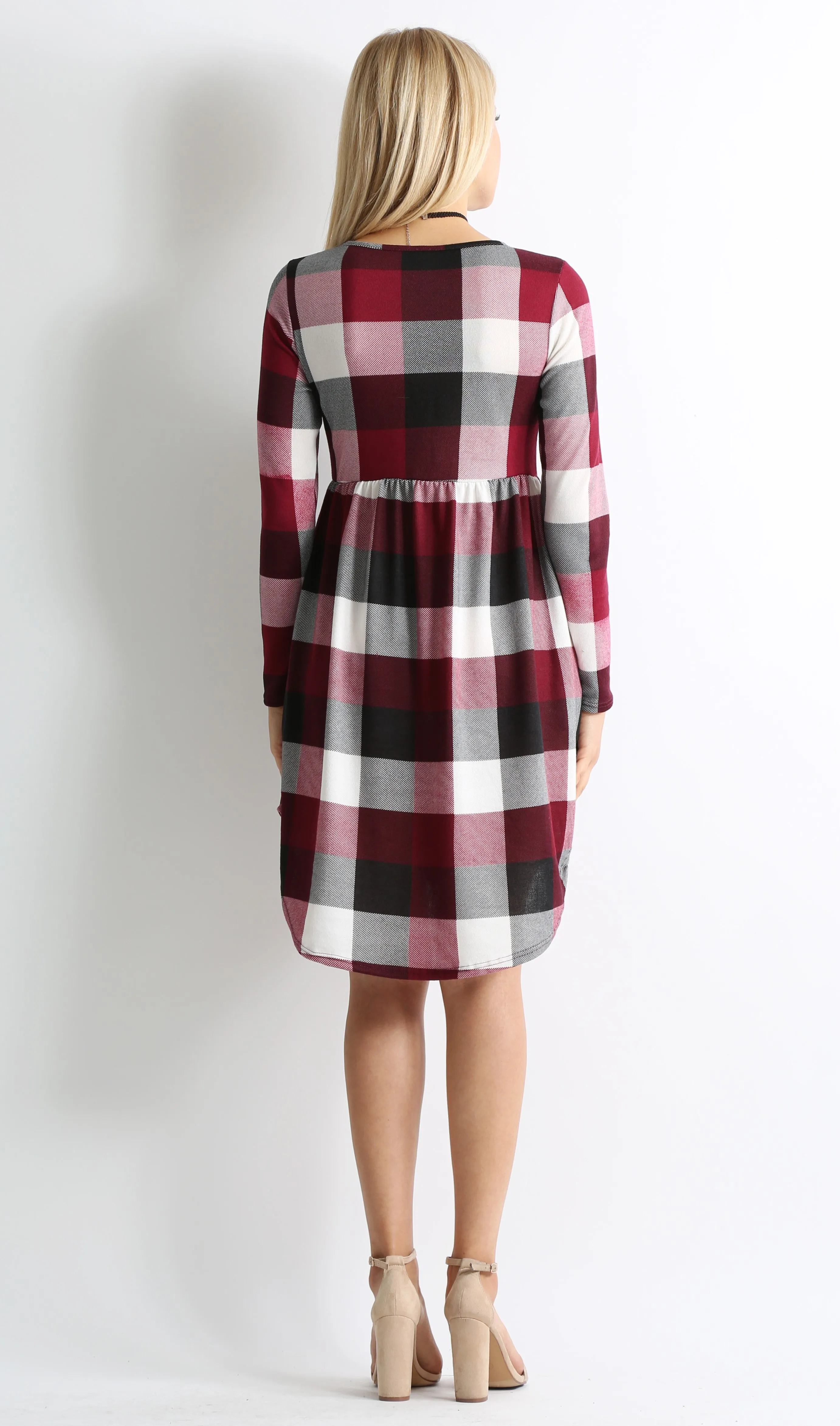 Party with Plaids Boho Dress