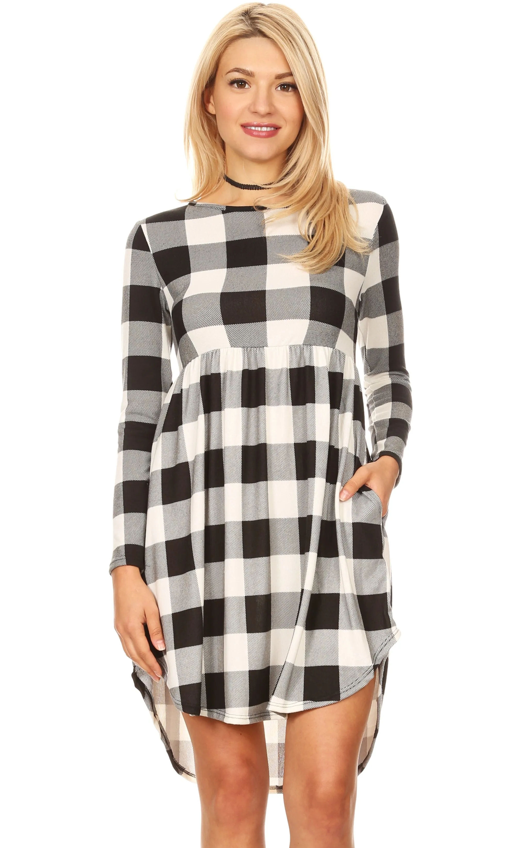 Party with Plaids Boho Dress