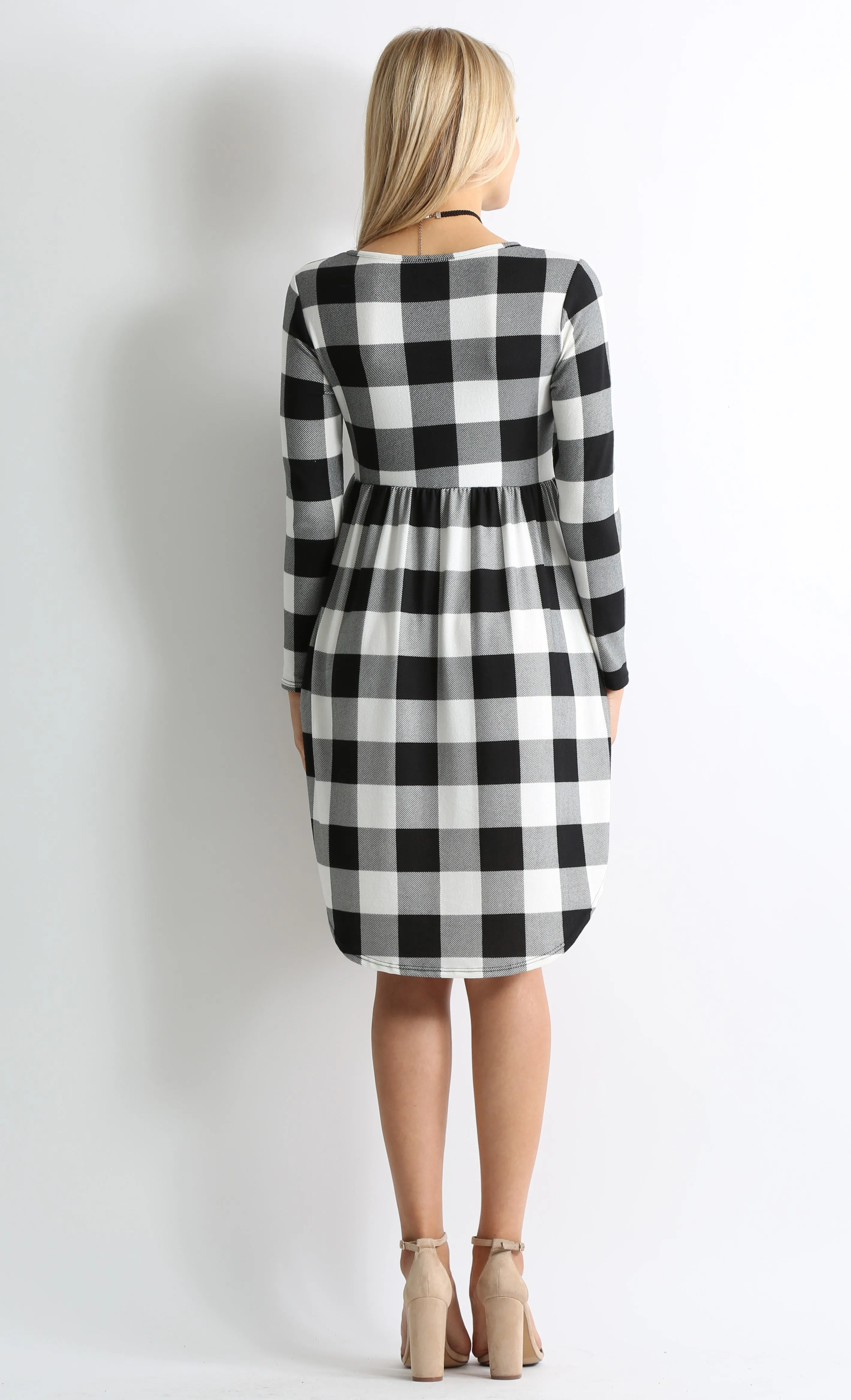 Party with Plaids Boho Dress