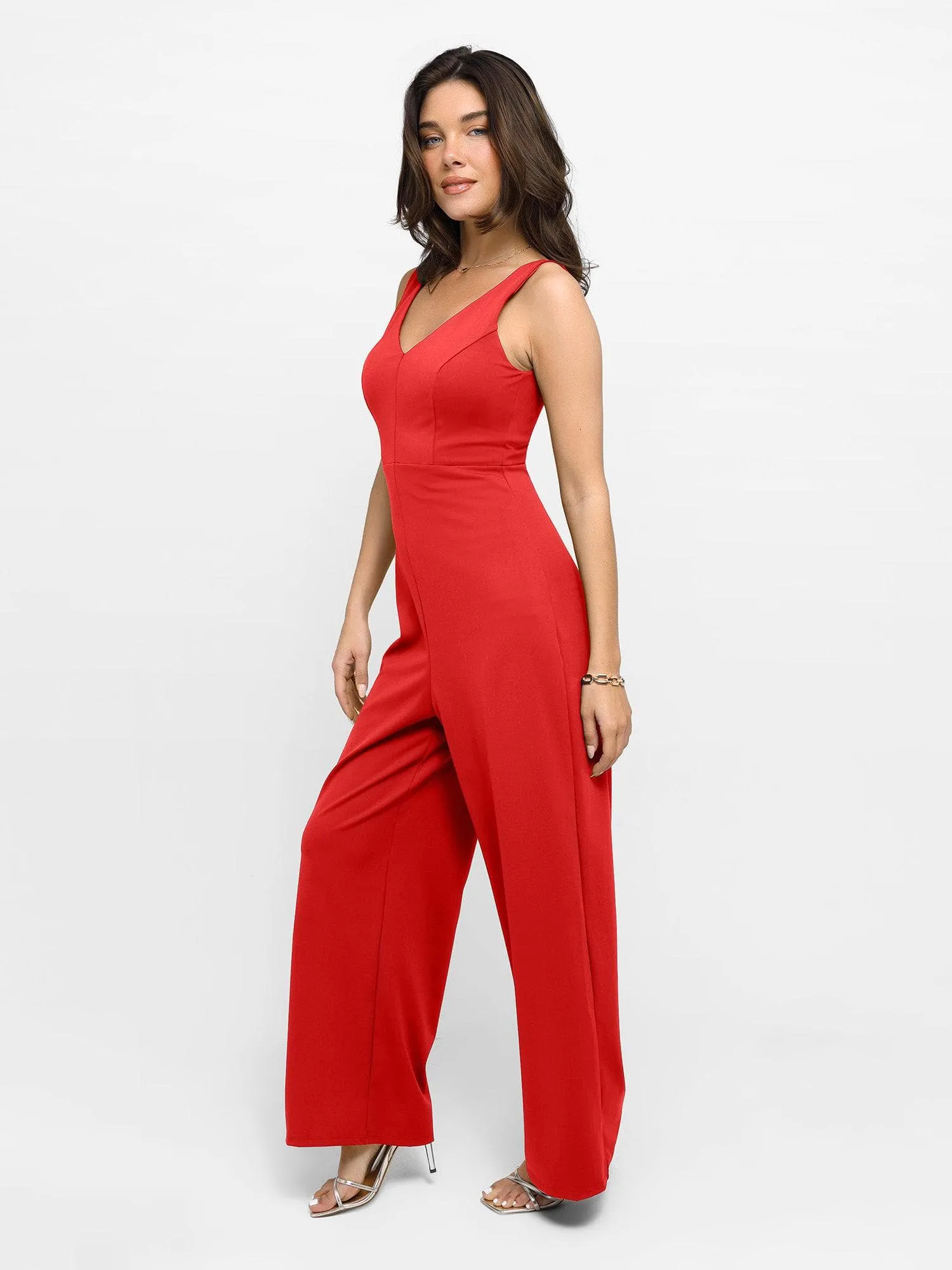 Shapewear Built-In Sculpting Midi Dress or Jumpsuit