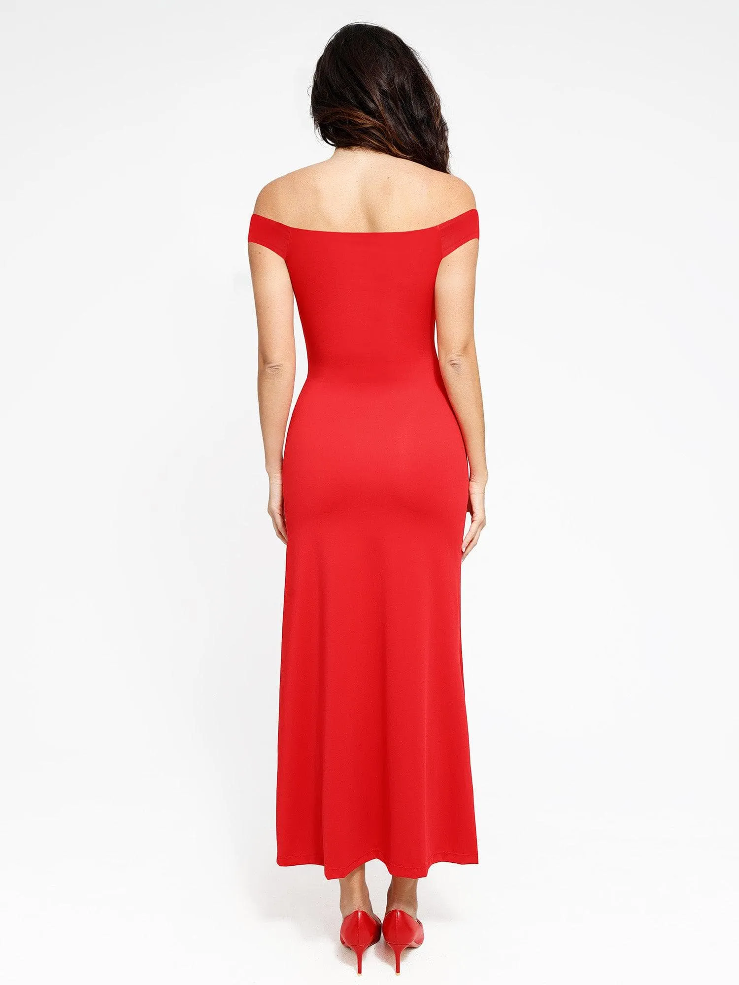 Shapewear Built-In Sculpting Midi Dress or Jumpsuit