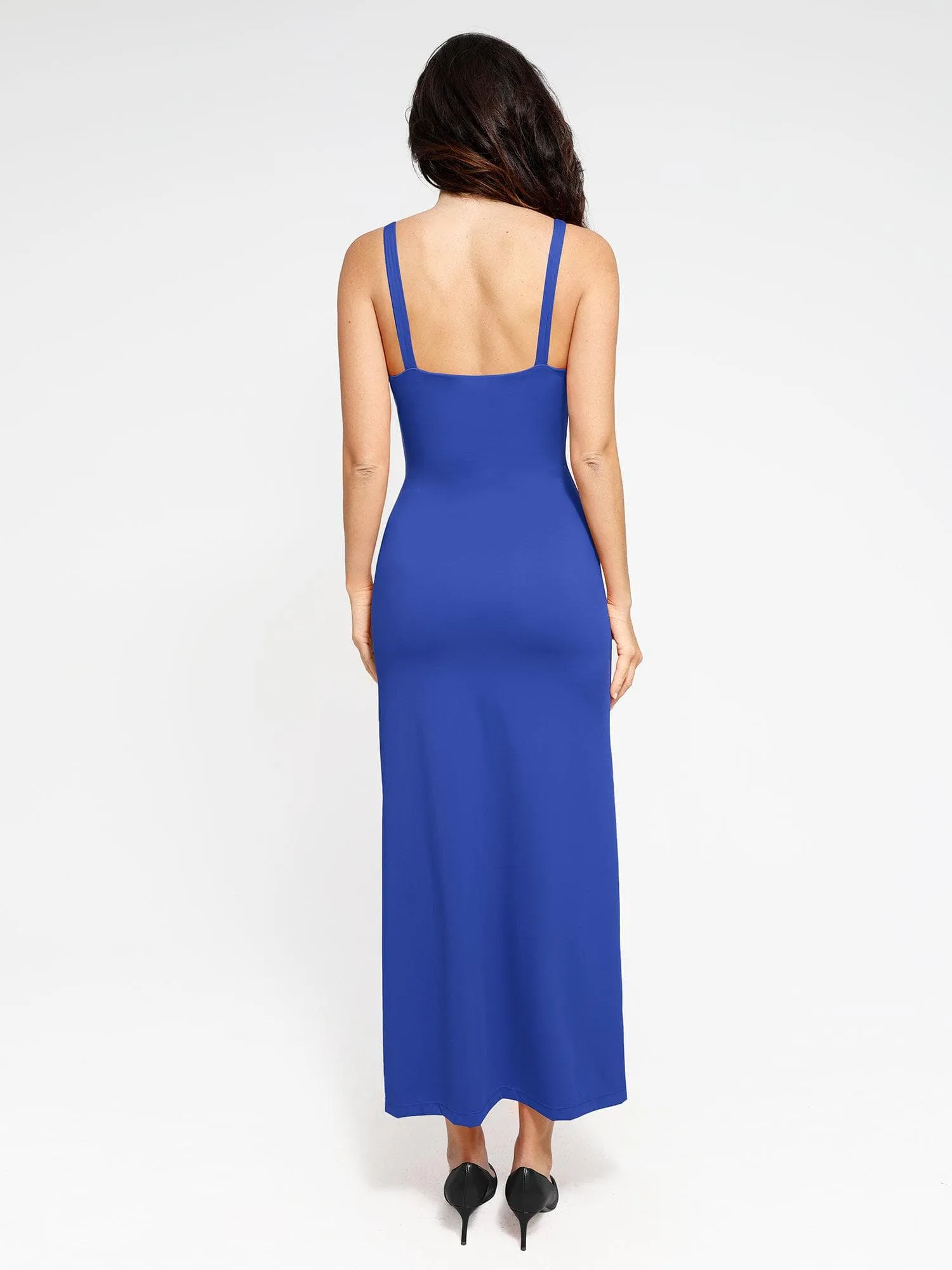 Shapewear Built-In Sculpting Midi Dress or Jumpsuit