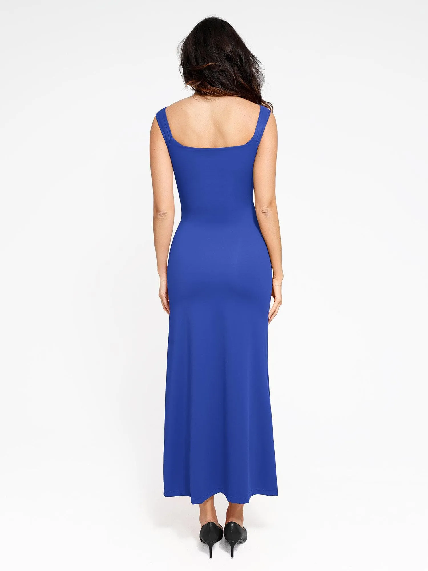 Shapewear Built-In Sculpting Midi Dress or Jumpsuit