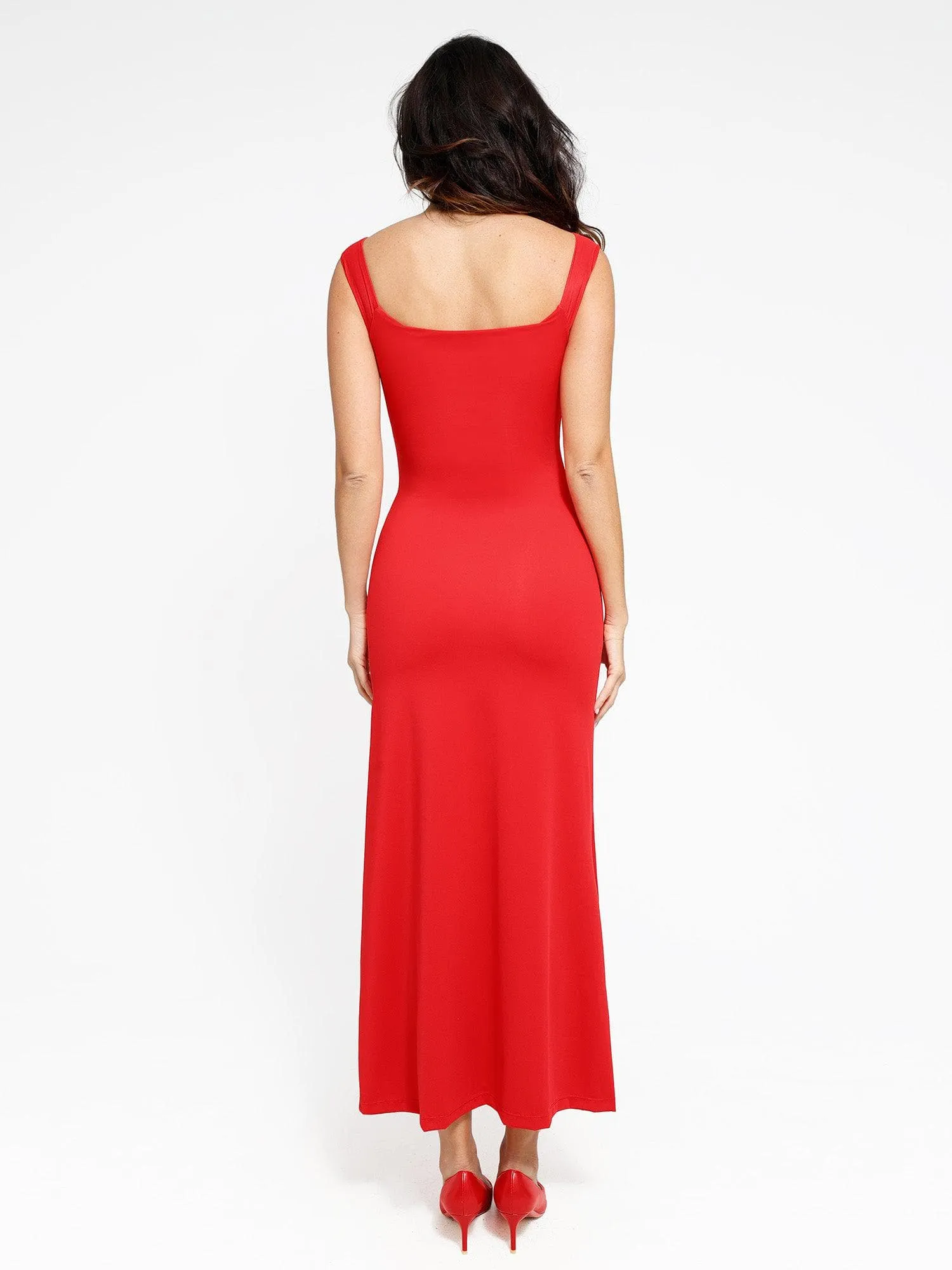 Shapewear Built-In Sculpting Midi Dress or Jumpsuit