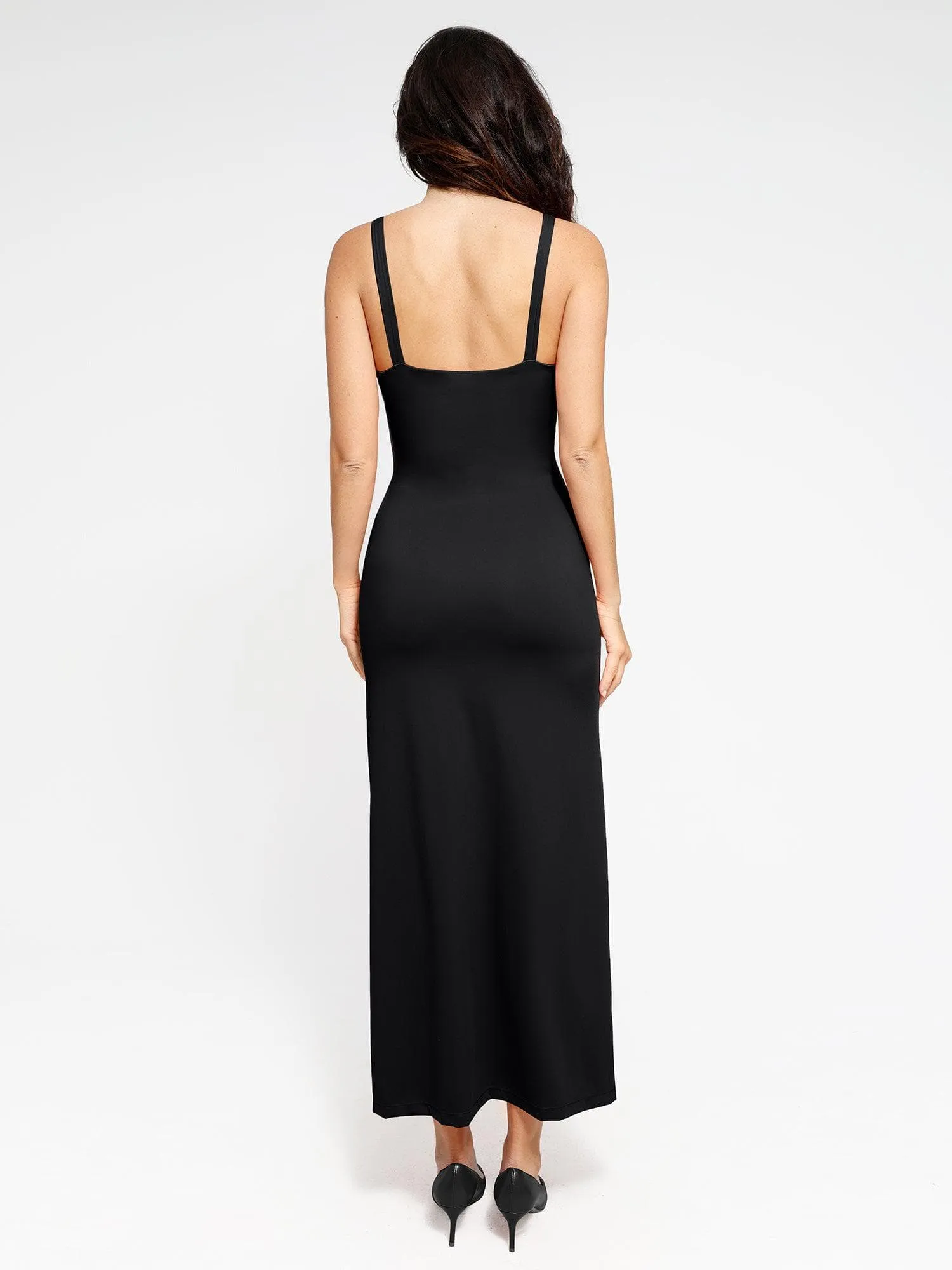 Shapewear Built-In Sculpting Midi Dress or Jumpsuit