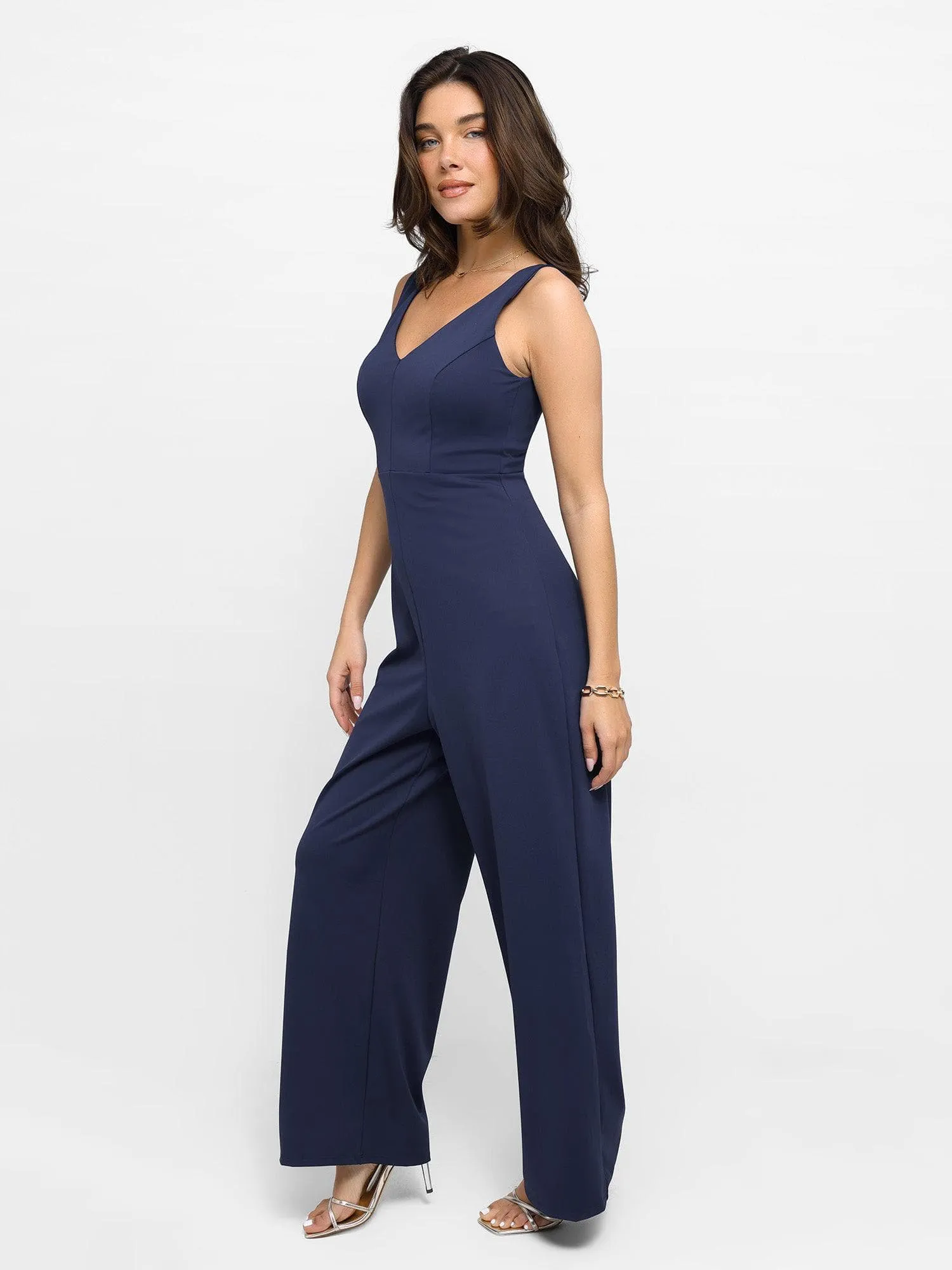 Shapewear Built-In Sculpting Midi Dress or Jumpsuit