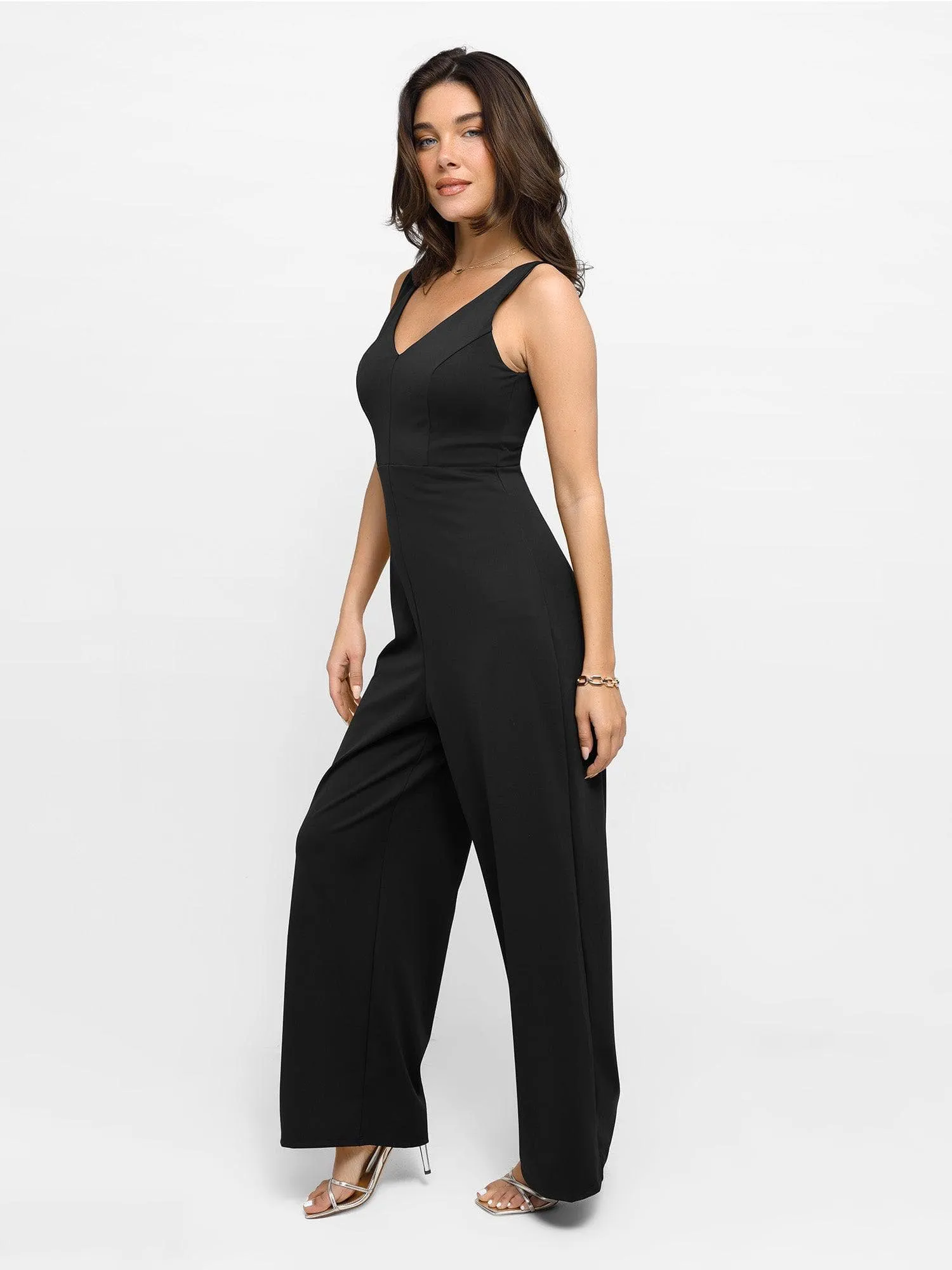 Shapewear Built-In Sculpting Midi Dress or Jumpsuit