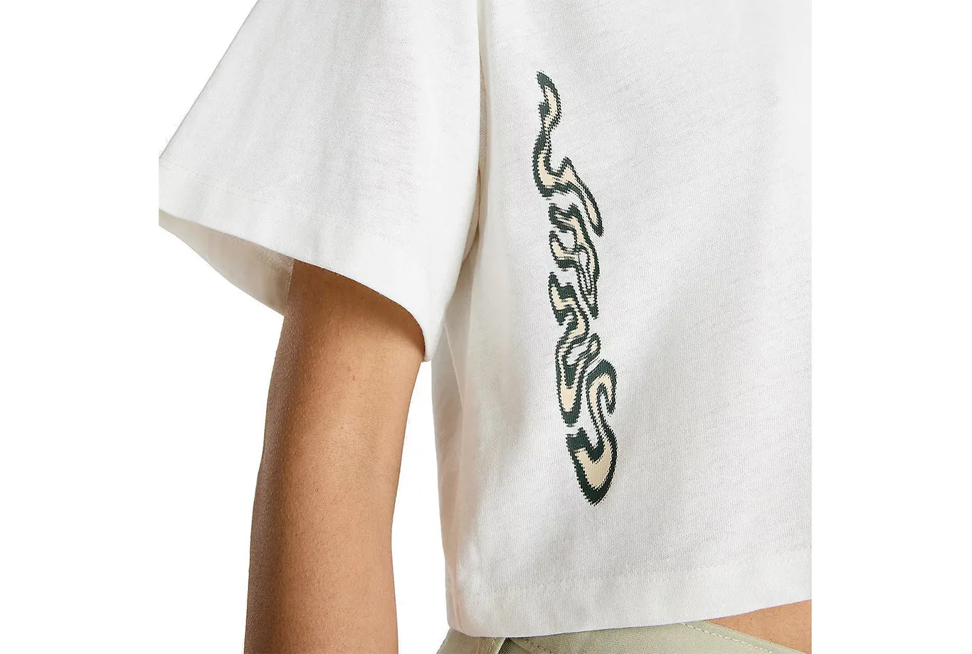 SKATE BLURB SS RELAXED CROP TEE