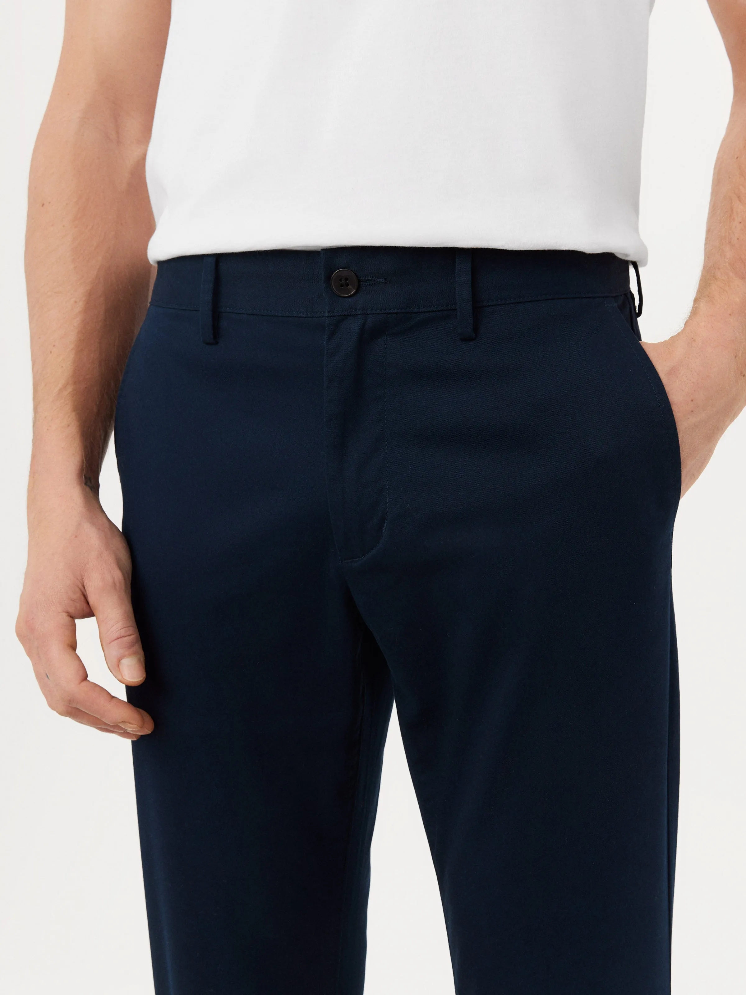 The Brunswick Slim Chino Pant in Deep Blue