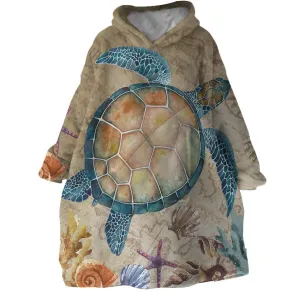 The Turtle Island Wearable Blanket Hoodie