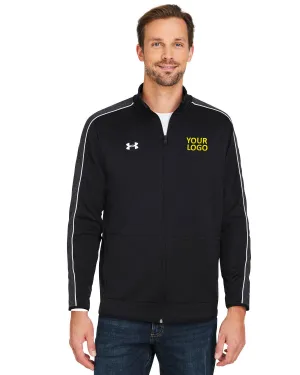 Under Armour Mens Command 2.0 Custom Full-Zips, Black