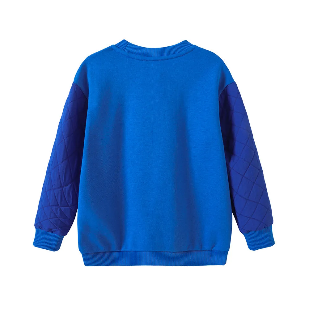 Vauva FW23 - Girls Organic Cotton Sweater (Blue)