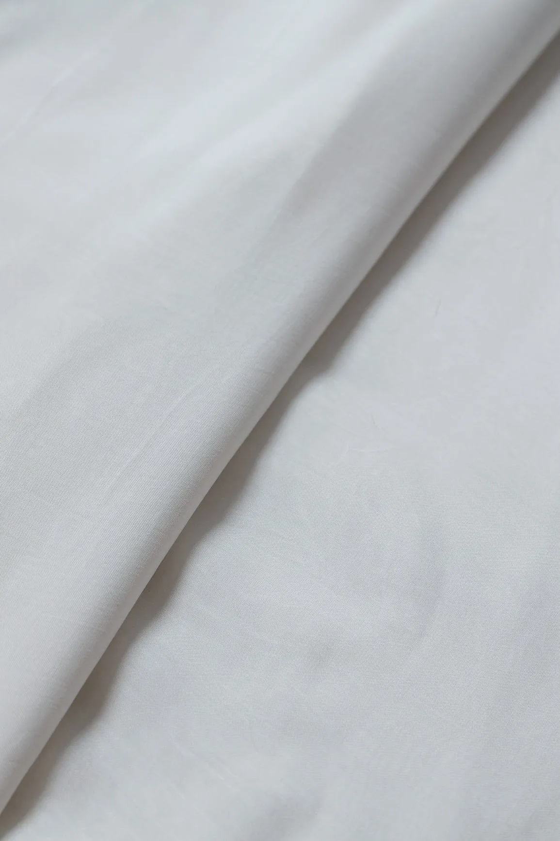 White Dyeable Viscose Organza Fabric