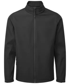 Windchecker® printable and recycled softshell jacket | Black